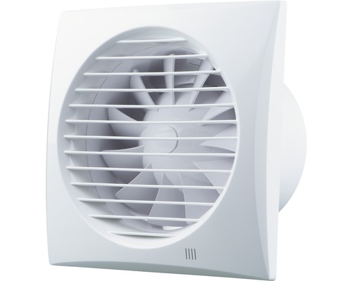 Schachteinbauventilator Rotheigner Air Quiet 100 mit Timer und Rückstaufolie Quadratischer Wandventilator für den Innenbereich