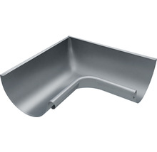 Zambelli Innenwinkel Stahl halbrund 90° anthrazit NW 153 mm
