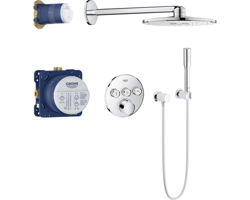 GROHE Badewannenarmatur Unterputz RAINSHOWER SMARTCONTROL SYSTEM SMARTCONTROL chrom 34709000