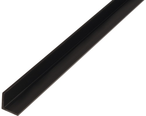 Winkelprofil PVC schwarz 20x20x1,5 mm, 1 m
