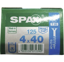 Packung mit 125 Spax Schrauben 4 x 40
