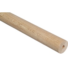 Runde Holzleiste mit Bohrung