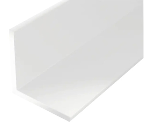 Winkelprofil PVC weiß 25x25x1,8 mm, 1 m-0