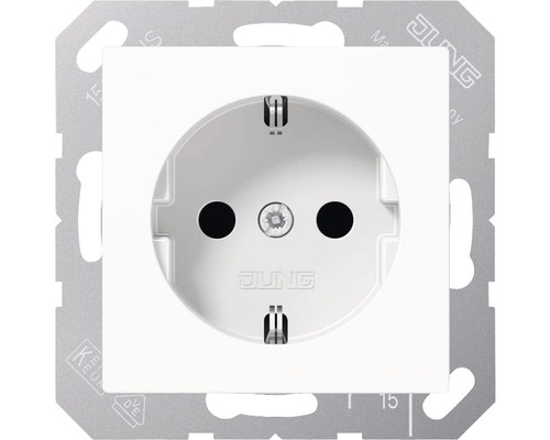Jung A 1520 Steckdose WW alpinweiß AS500 Jung Schuko Steckdose
