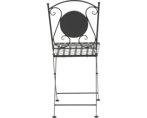Klappbarer Gartenstuhl aus Metall