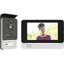 Philips WelcomeEye Touch Gegensprechanlage mit Videofunktion silber schwarz-thumb-0