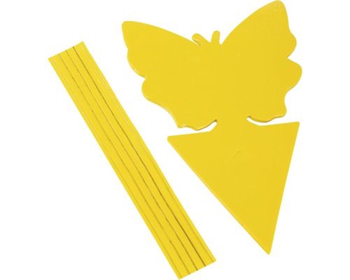 Gelbtafeln zur Schädlingsbekämpfung im Garten und in Gewächshäusern