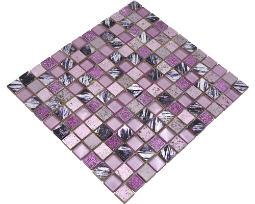 Mosaikfliese mit quadratischen Elementen