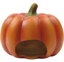 Dekoobjekt Kürbis Terrakotta 25x25x20 cm orange