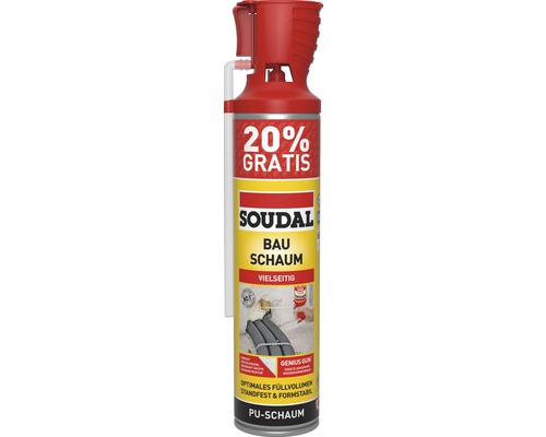 Soudal Bauschaum B2 beige 500 + 100 ml