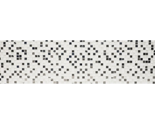 Mosaikfliesen mit quadratischen Elementen für Wand und Boden