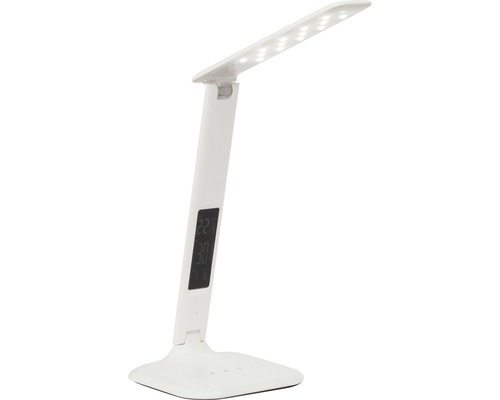 LED Bürolampe dimmbar 5W 200 lm 2800/6500 K H 55 cm Glenn weiß