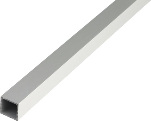 Vierkantrohr Alu silber 20x20x1,5 mm, 2 m Vierkantrohr Alu silber 20x20x1,5 mm, 2 m