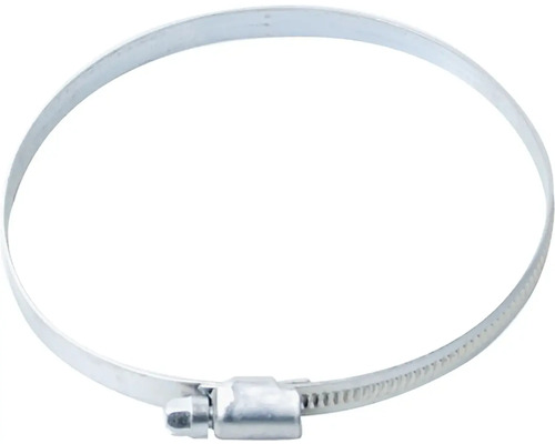 Schlauchklemme 110-130mm, 2 Stück – Stahl Verzinkt, Für Be- Und Entlüftung, Nach DIN 3017