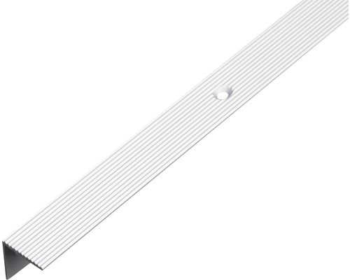 Treppenprofil Alu silber eloxiert 21x21x1,8 mm, 2 m Treppenprofil Alu silber eloxiert 21x21x1,8 mm, 2 m