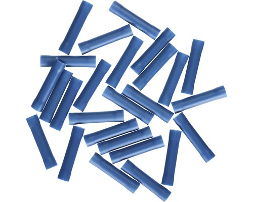 Haupa BLV260352 Stoßverbinder isoliert 1,5-2,5 mm² blau 25 Stück Aderendhülsen, isoliert, aus Kunststoff