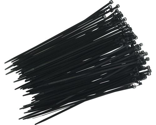 ISOLATECH Kabelbinder schwarz uv beständig groß klein lang flach