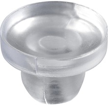 Glasauflage Ø 14 mm Kunststoff transparent, 1 Stück