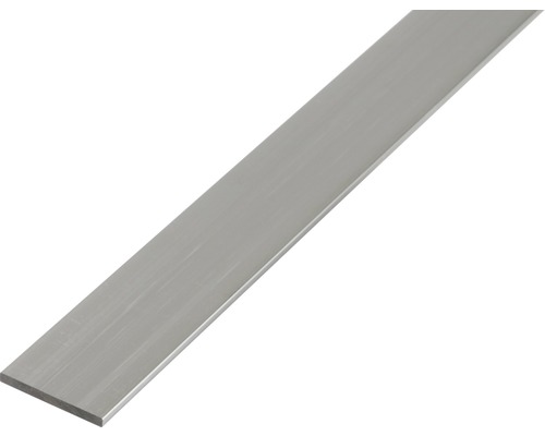 Flachstange Alu silber 40x2 mm, 2 m Flachstange Alu silber 40x2 mm, 2 m
