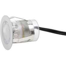 LED Einbauleuchten Set IP44 10-tlg 10x0,05W Cosa 30 edelstahl/weiß Ø 30/22 mm-thumb-0 LED Einbauleuchten Set IP44 10-tlg 10x0,05W Cosa 30 edelstahl/weiß Ø 30/22 mm-thumb-0