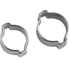 Zwei Ohrklemmen aus Metall