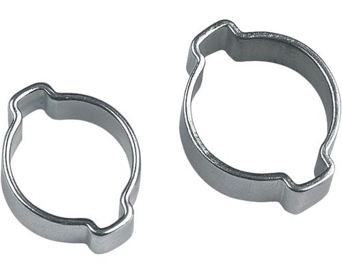 Zwei Ohrklemmen aus Metall