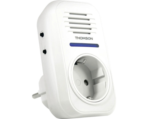 Thomson Logo Steckdose mit akustischem Alarm