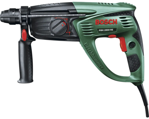 Bohr- & Meißelhammer Bosch PBH 2800 RE inkl. Flachmeißel Bosch Bohrhammer mit Zusatzhandgriff