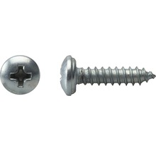 Blechschraube m. Halbrundkopf 3,9x13 mm verzinkt, 1000 Stück