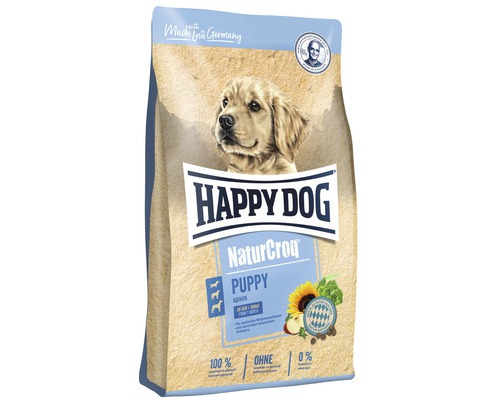 Hundefutter trocken HAPPY DOG NaturCroq Puppy 4 kg Happy Dog NaturCroq Puppy Trockenfutter für Welpen