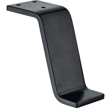 Möbelfuss Kilia vierkant 52x63x120 mm schwarz