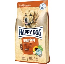 Hundefutter trocken HAPPY DOG NaturCroq Rind & Reis 4 kg