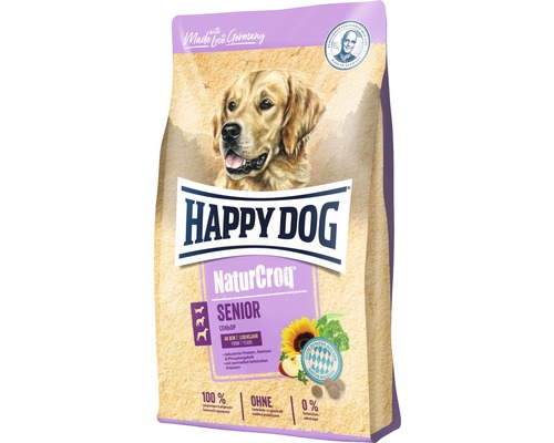 Hundefutter trocken HAPPY DOG NaturCroq Senior 4 kg Happy Dog NaturCroq Senior Trockenfutter für Hunde