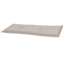 Bankauflage Madison Panama 140 x 48 cm Baumwolle Polyester hellgrau