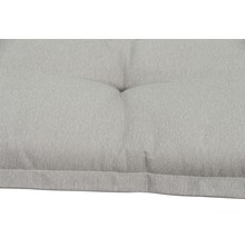 Bankauflage Madison Panama 140 x 48 cm Baumwolle Polyester hellgrau