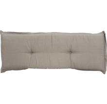 Bankauflage Madison Panama 140 x 48 cm Baumwolle Polyester hellgrau