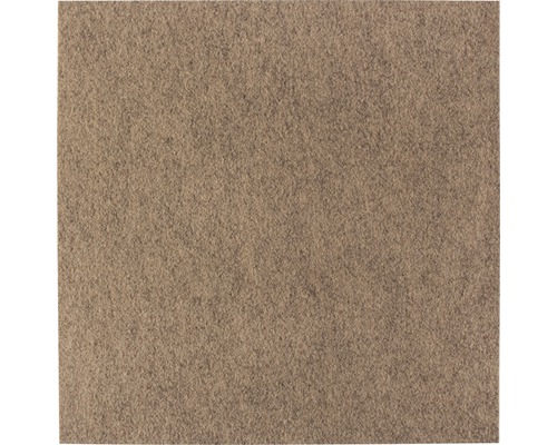 Teppichfliese beige 40 x 40 cm