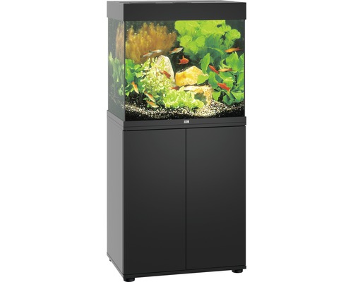 Aquarium Juwel Lido 200 LED bois foncé - L.76 x l.55 x H.65 cm - Jardiland