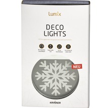 Lumix Deco Lights LED Acrylglastaler mit Weihnachtsmotiv in der Verpackung