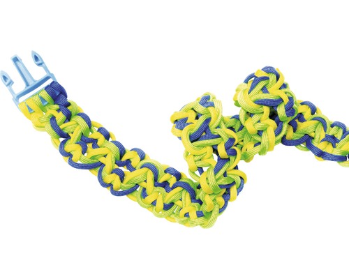 Armband aus geflochtenem Garn mit Verschluss