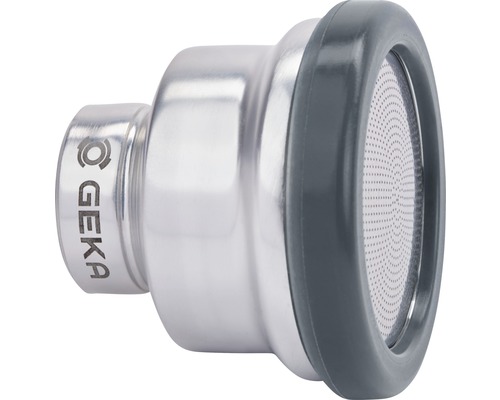 Gießaufsatz aus Metall mit Geka Logo