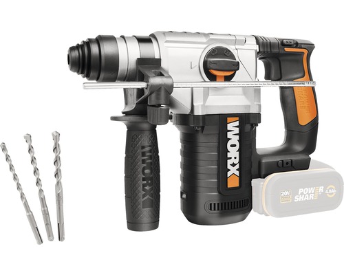 Akku Bohrhammer Worx WX392.9 20V Li ohne Akku und HORNBACH