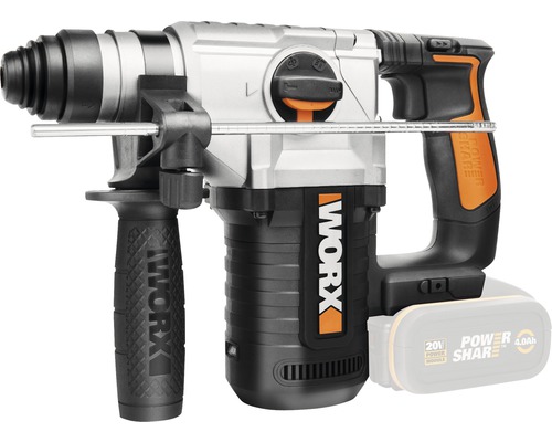 Akku Bohrhammer Worx WX392.9 20V Li ohne Akku und HORNBACH