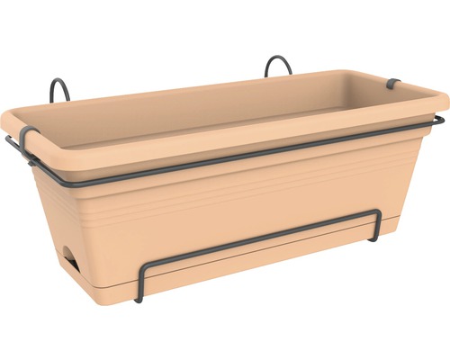 Blumenkasten mit Halterung zur Anbringung