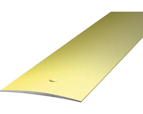 Prinz Übergangsprofil Alu sahara gelocht 40 x 2700 mm Bodenschiene mit Bohrloch