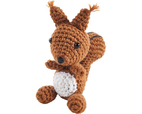 Gehäkeltes Eichhörnchen Spielzeug