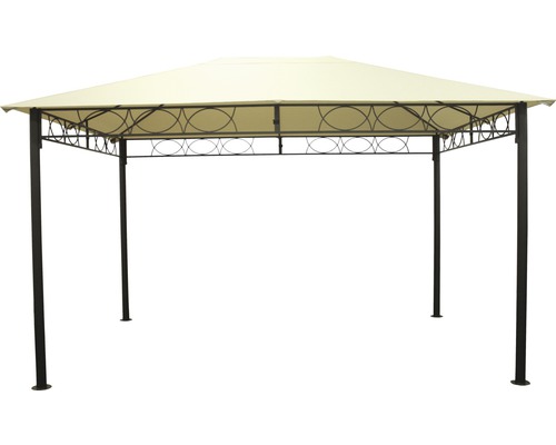 Steck-Pavillon 3x4x2.7 m Polyester beige