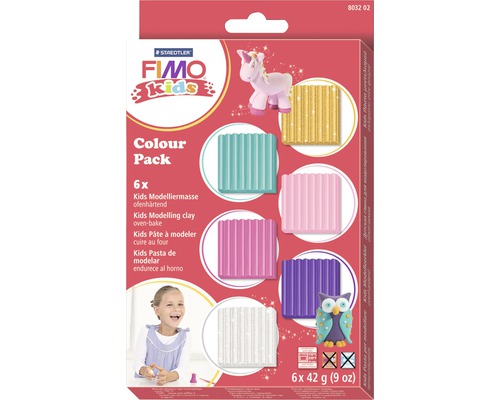 FIMO kids Colour Pack pink 6 x 42 g