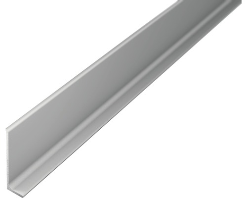 Prinz Sockelleiste Aluminium silber 11x40x2700 mm Winkelprofil aus Metall