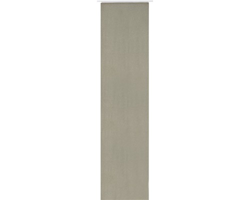 Schiebegardine Lino braun 60x245 cm